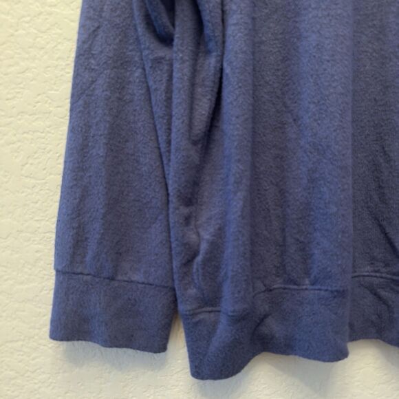 Buffalo David Bitton Blue Heathered Sweater Size Large, Boyfriend Fit - Picture 9 of 16